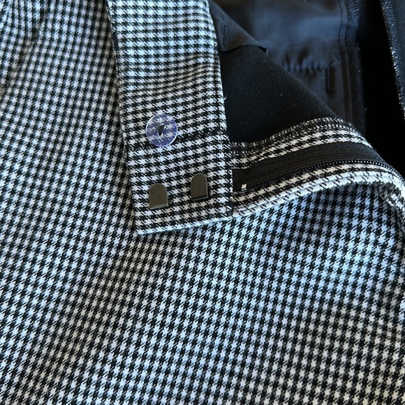 Ann Taylor - Black & White Check Ankle Pants - SZ 8 - Picture 6 of 12